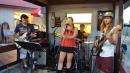 The music of Funk Shue entertained the Coconuts Beach Bar & Grill crowd.